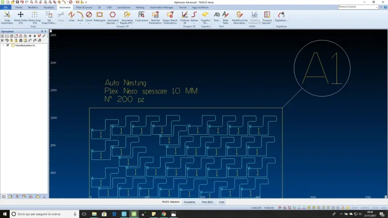 Programmazione CAD-CAM con AlphaCAM — 1