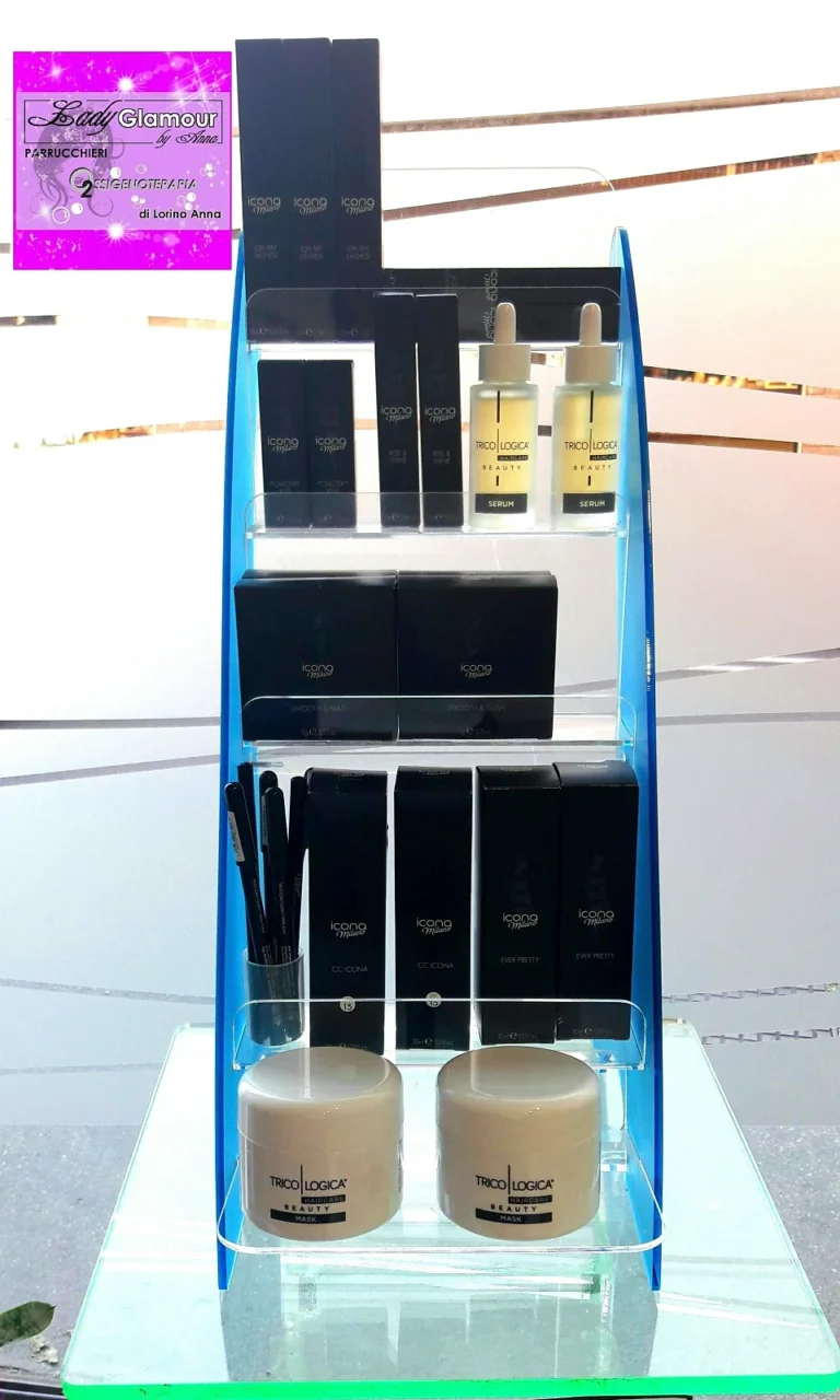 Arredo ed espositori in plexiglass per parrucchieri — LGPLAST — foto 5